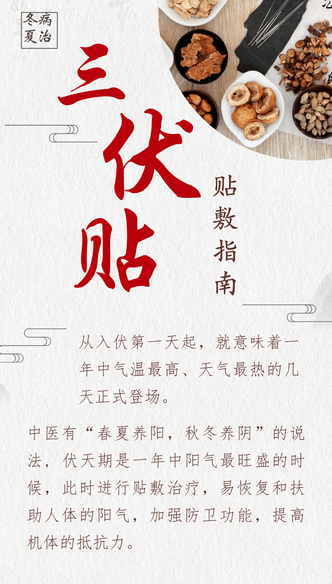 1、什么是三伏貼？